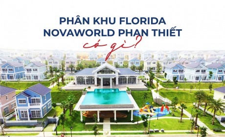 Phân khu Florida Phan Thiet - Thành phố biển sôi động về đêm